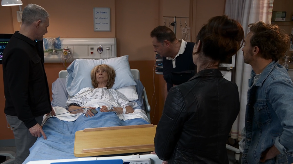 nick, gail, jesse, shona, david, coronation street