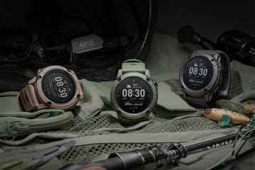 three gps watches displaying the time as 8:30