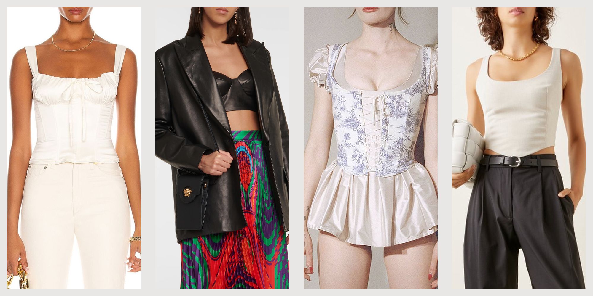 Corset Tops Are (Still) Everywhere – 10 Styles We're Eyeing Now
