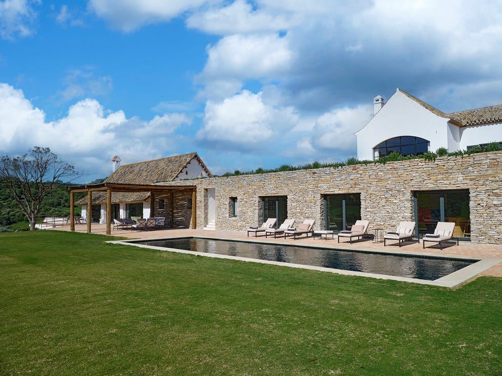 un cortijo en cádiz: piscina