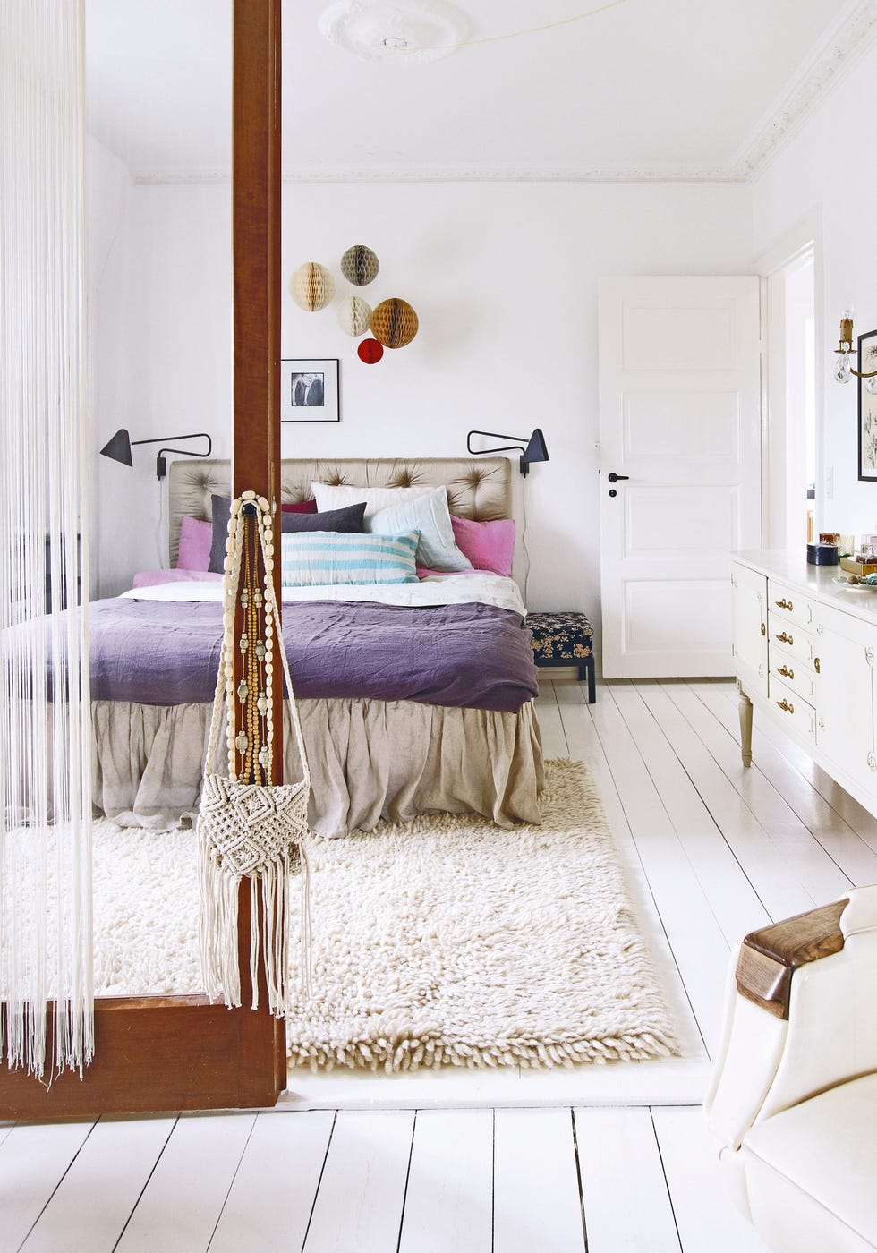decorar la casa con flecos, cortina, de living inside
