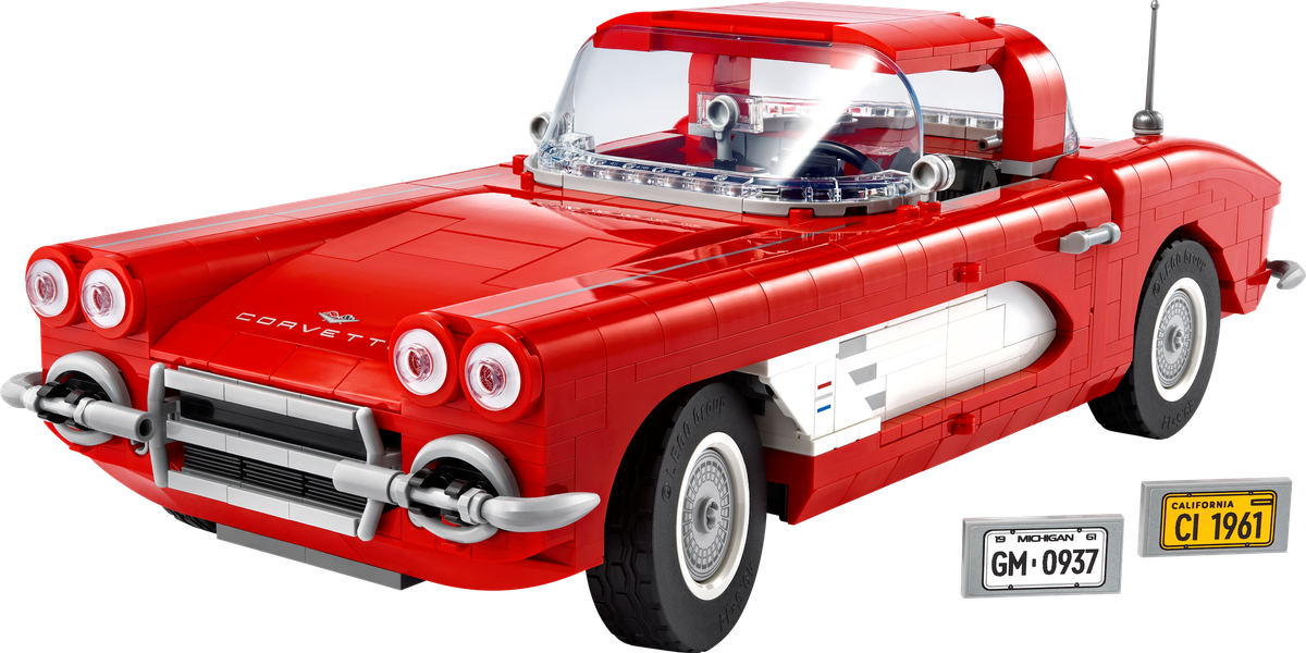 1961 Chevrolet Corvette Returns in Lego ‘Icon’ Format
