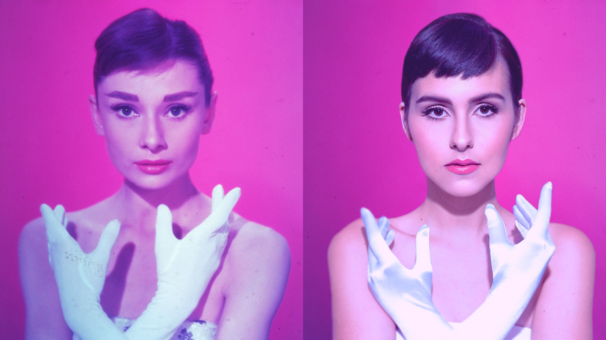 audrey hepburn look alike