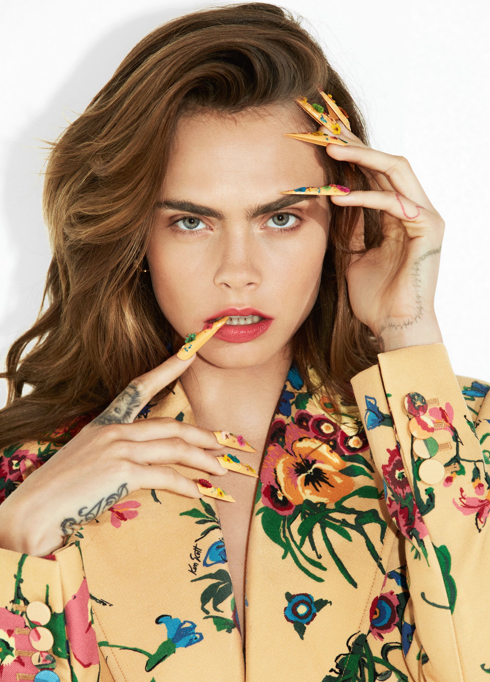 Cara Delevingne Cosmo 2021 Interview Exes Going Brunette Sex Toys