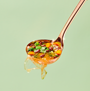 a ladle of soup a ladle of soup