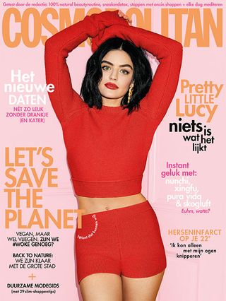 Cosmopolitan 4 cover Lucy Hale