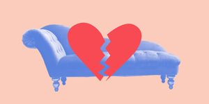 Heart, Furniture, Love, Couch, Cloud, Meteorological phenomenon, Illustration, 