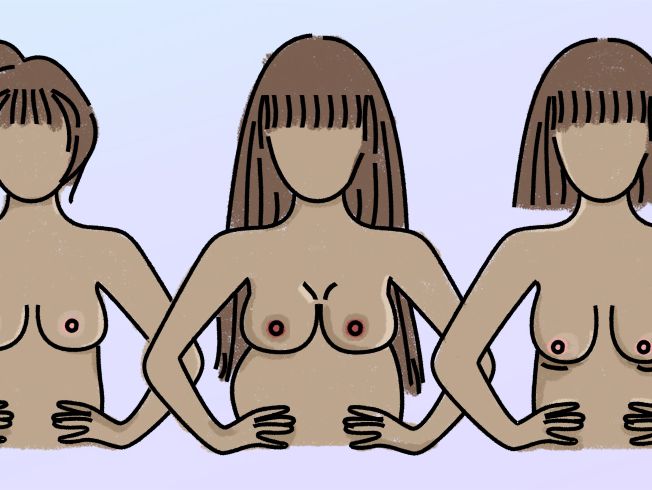 652px x 490px - Breast Size and Shape Changes - How Age, Menopause, Pregnancy, and  Breastfeeding Affect Boobs