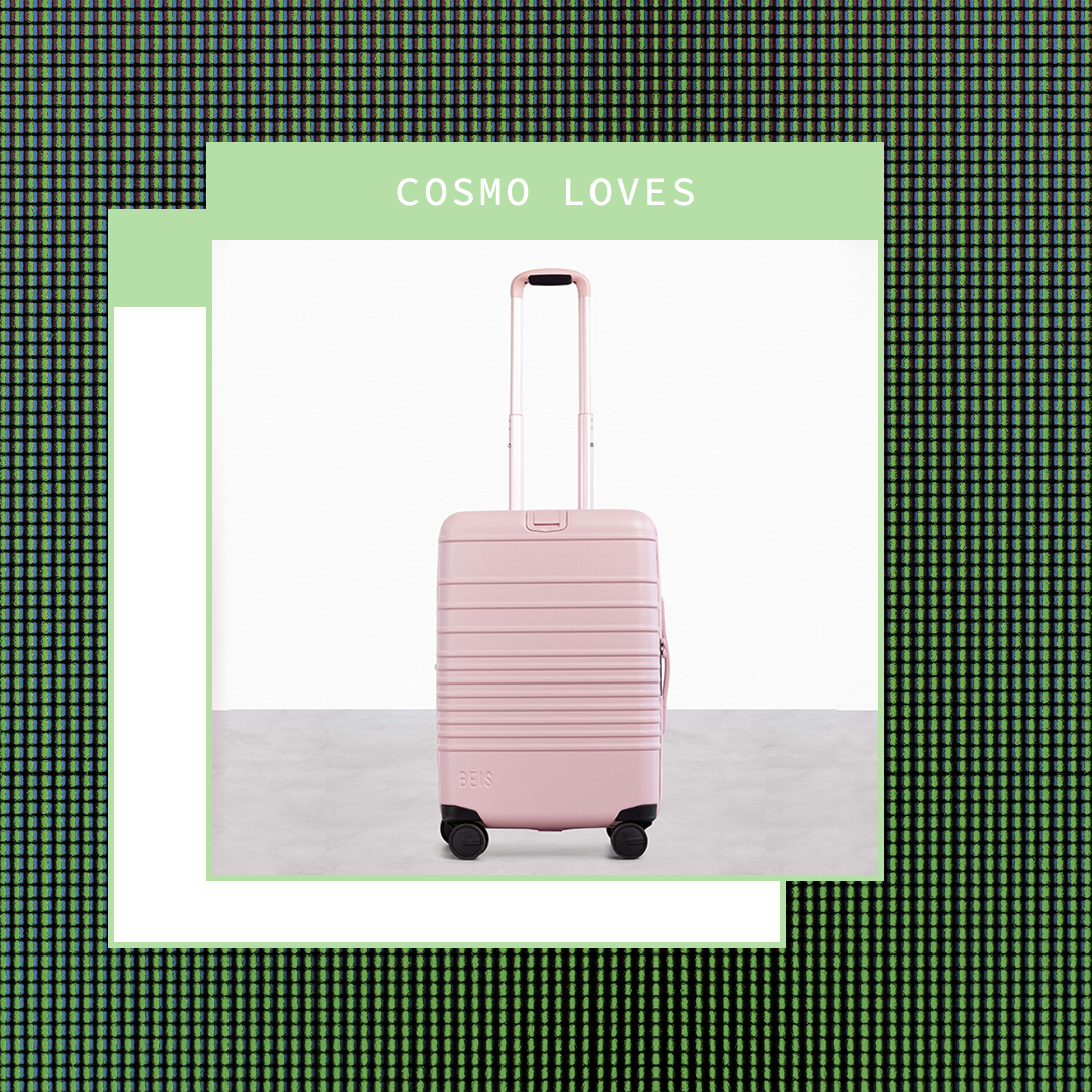 Cosmo Loves Review: The Béis Carry-On Suitcase Will Fit All Your Stuff for a Two-Week Trip