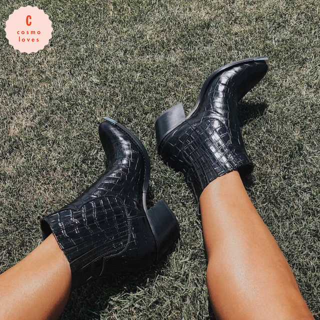 Ankle boots that store go with everything