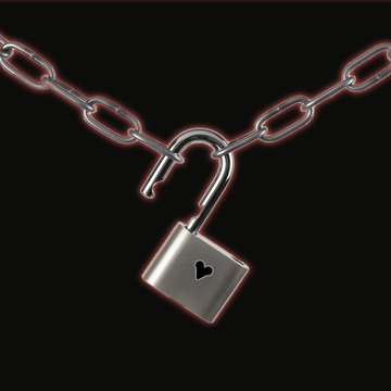 a key chain with a key