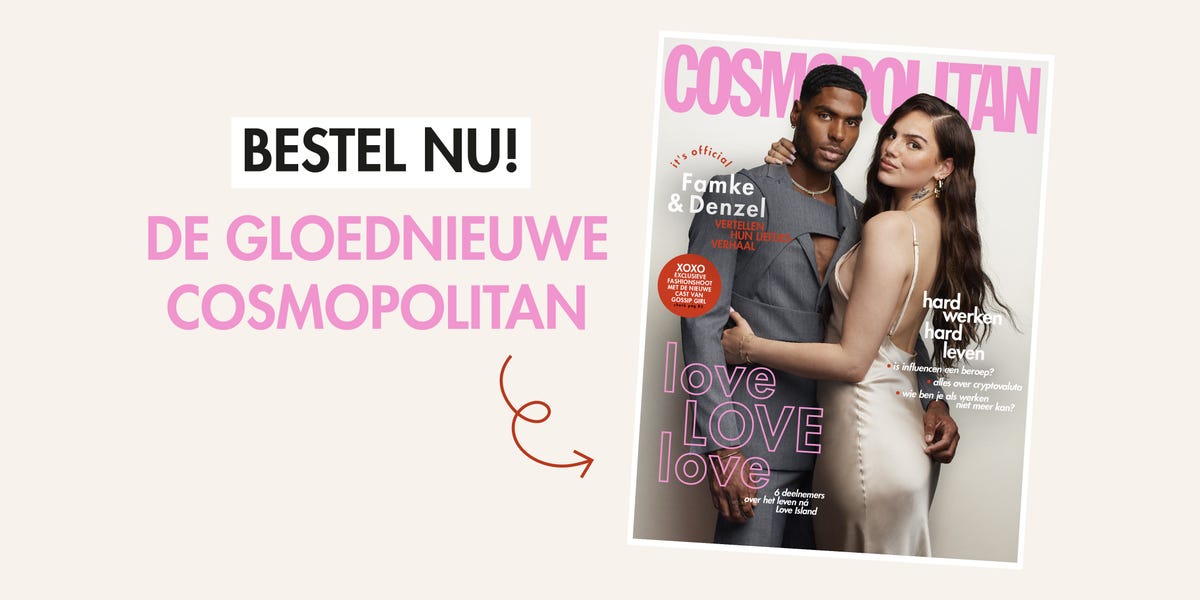 Scoor hier de nieuwe Cosmopolitan met Famke Louise en Denzel