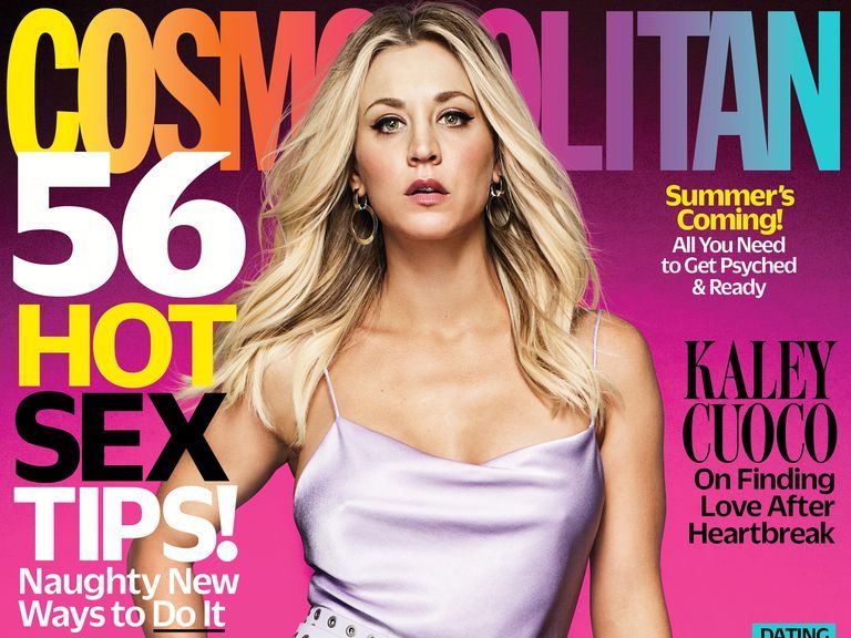 Kaley Cuoco on Walking Down the Aisle the Second Time - Cosmo Cover Girls