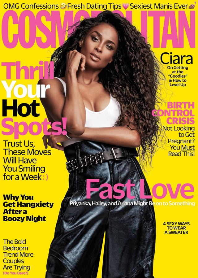 Ciara Cosmopolitan Magazine November Issue 2018