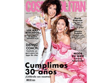 blanca suárez y maría pedraza protagonizan la portada de la revista 'cosmopolitan' para celebrar los 30 años de su llegada a españa