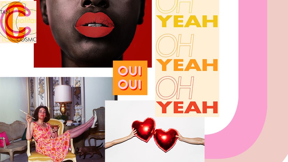 Red, Lip, Valentine's day, Font, Graphic design, Mouth, Animation, Heart, Illustration, 