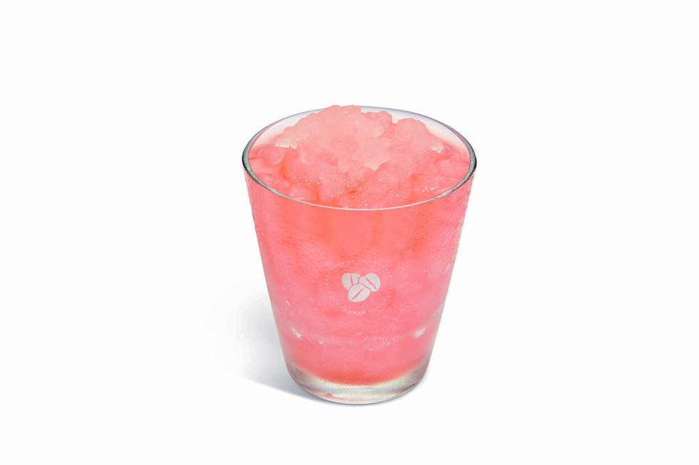 The coconut and watermelon fruit cooler