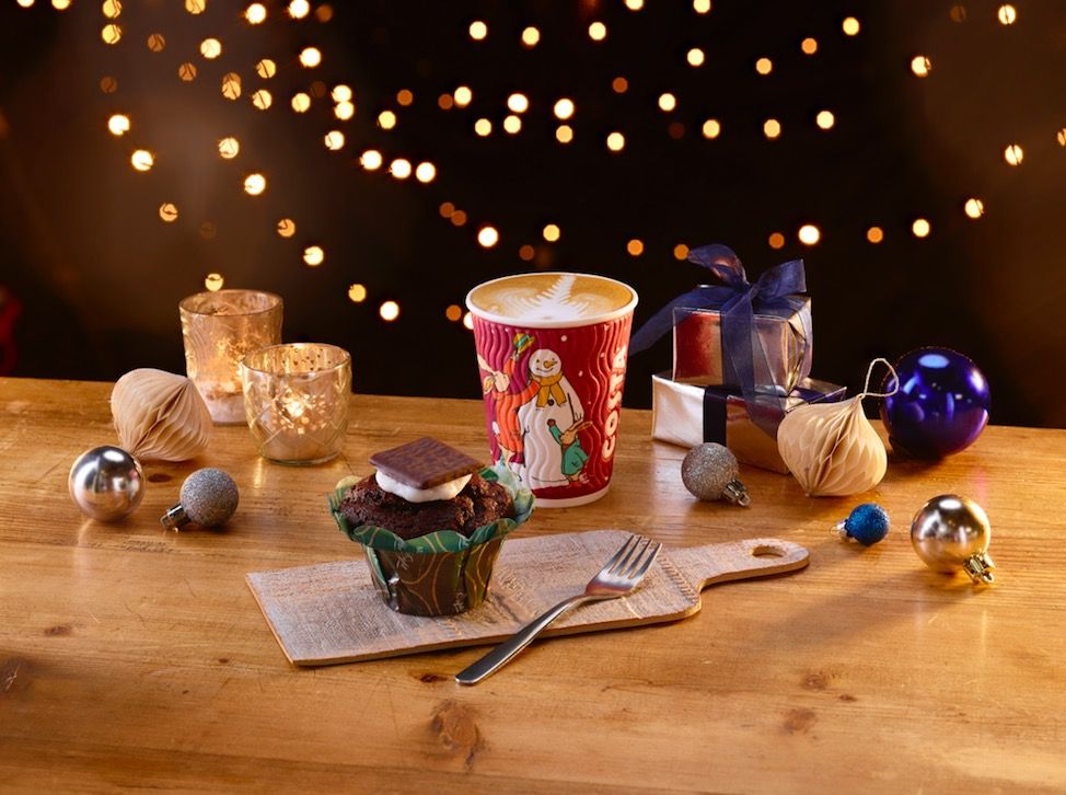 costa's christmas cups are here, along with a new menu