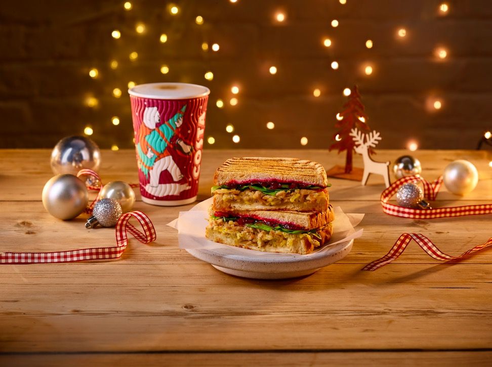 costa's christmas cups are here, along with a new menu