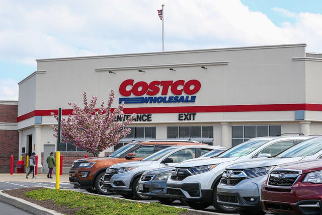 an exterior view of costco, best home items at costco