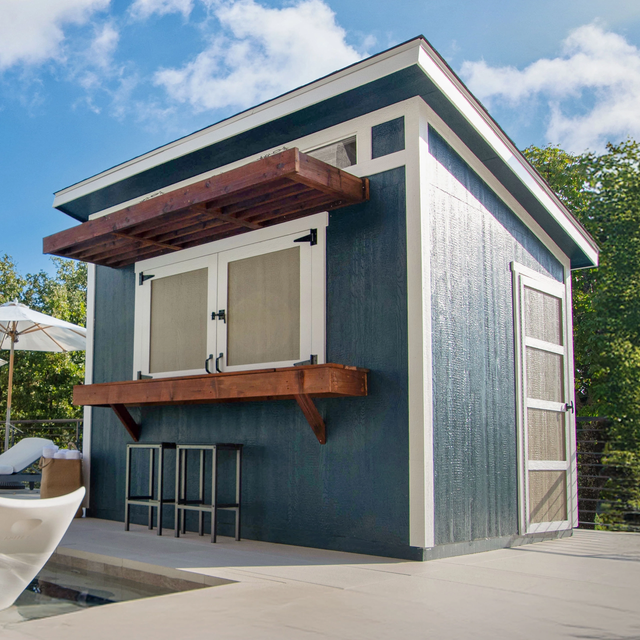 costco yardline bar shed
