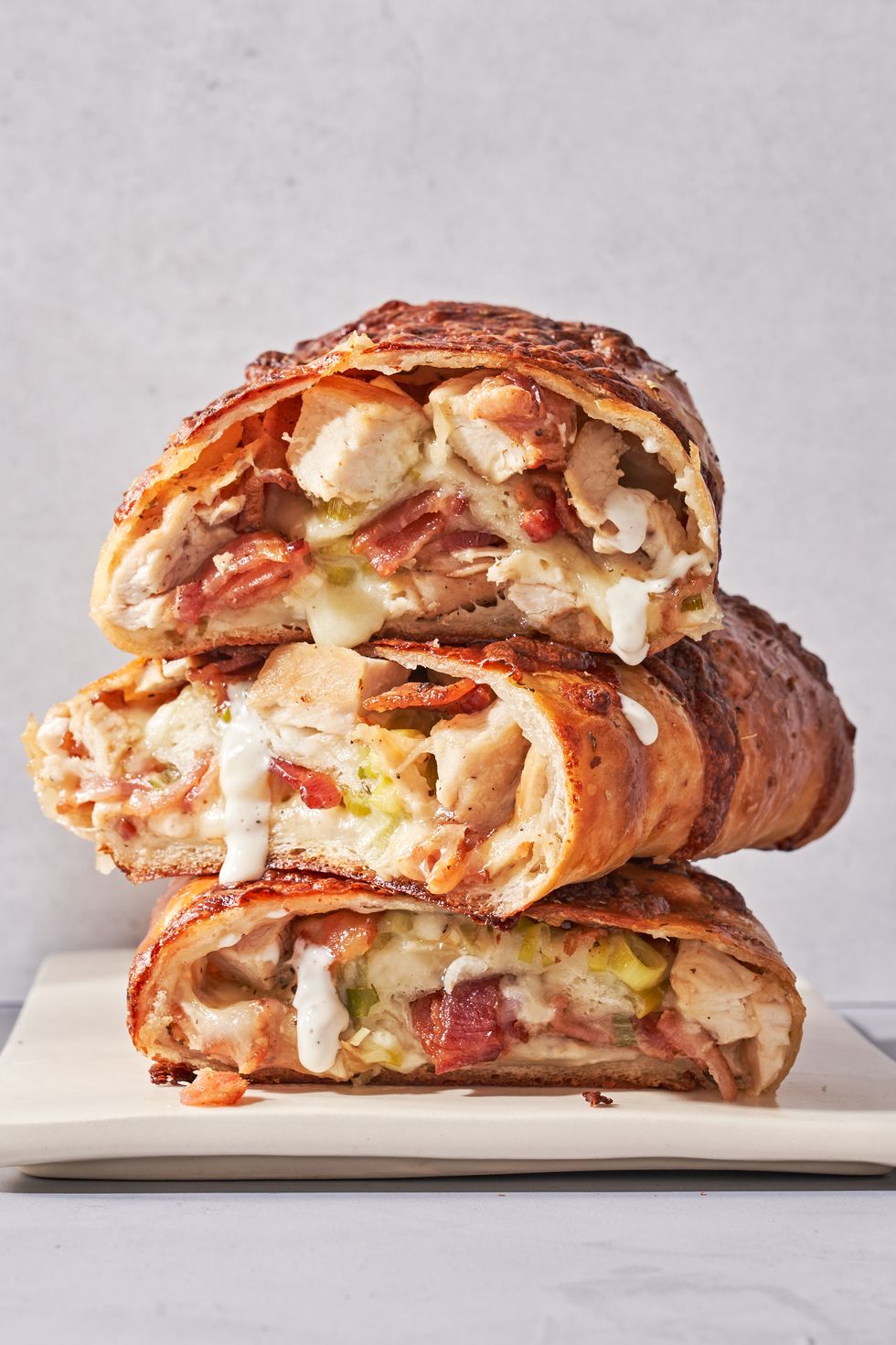 costco chicken bake with cheese and caesar dressing