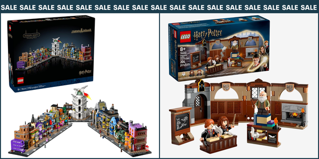lego diagon alley and charms class sets