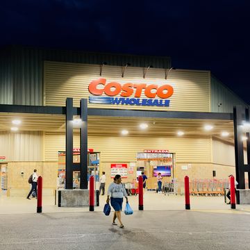 costco puerto vallarta mexico store front at night