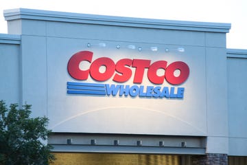 a costco wholesale corporation logo is seen displayed on the