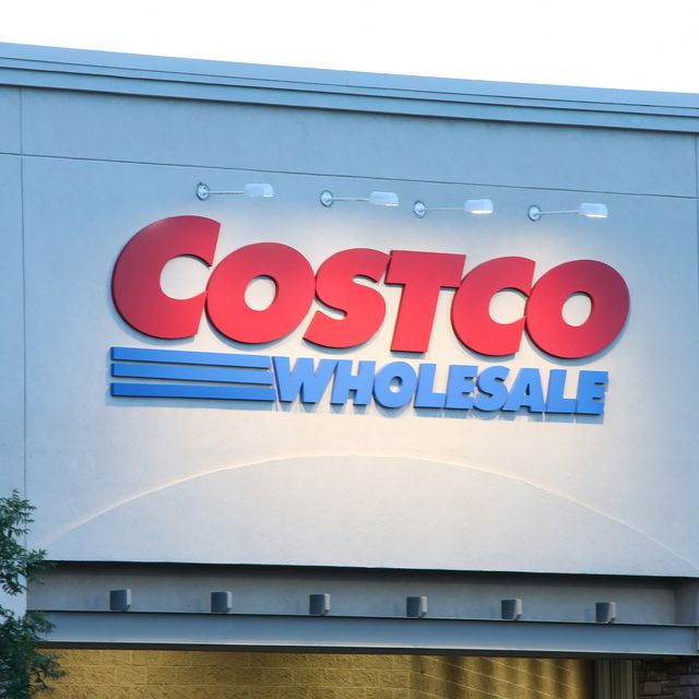 a costco wholesale corporation logo is seen displayed on the