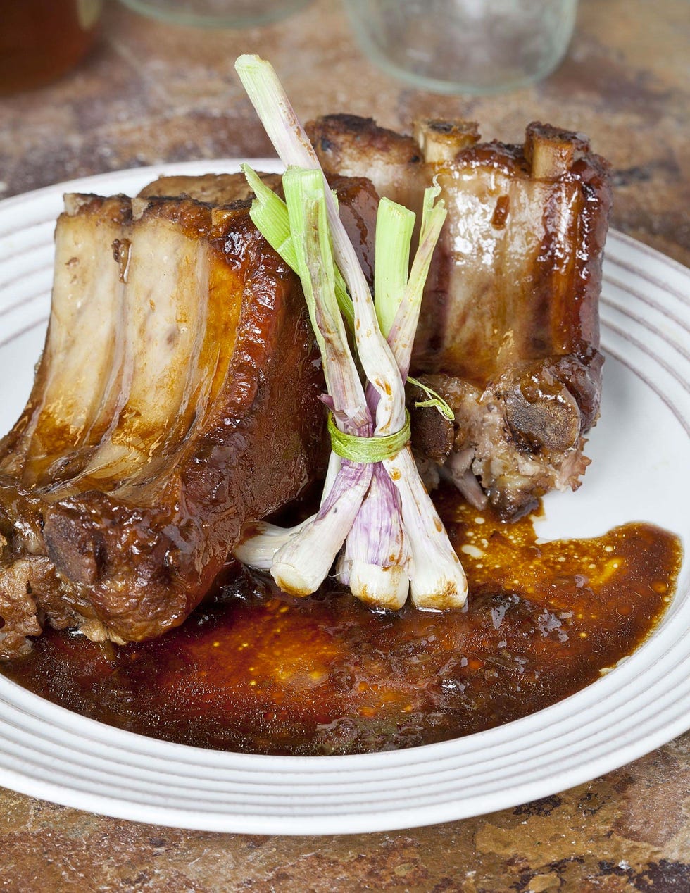 costillas con cerveza negra y miel