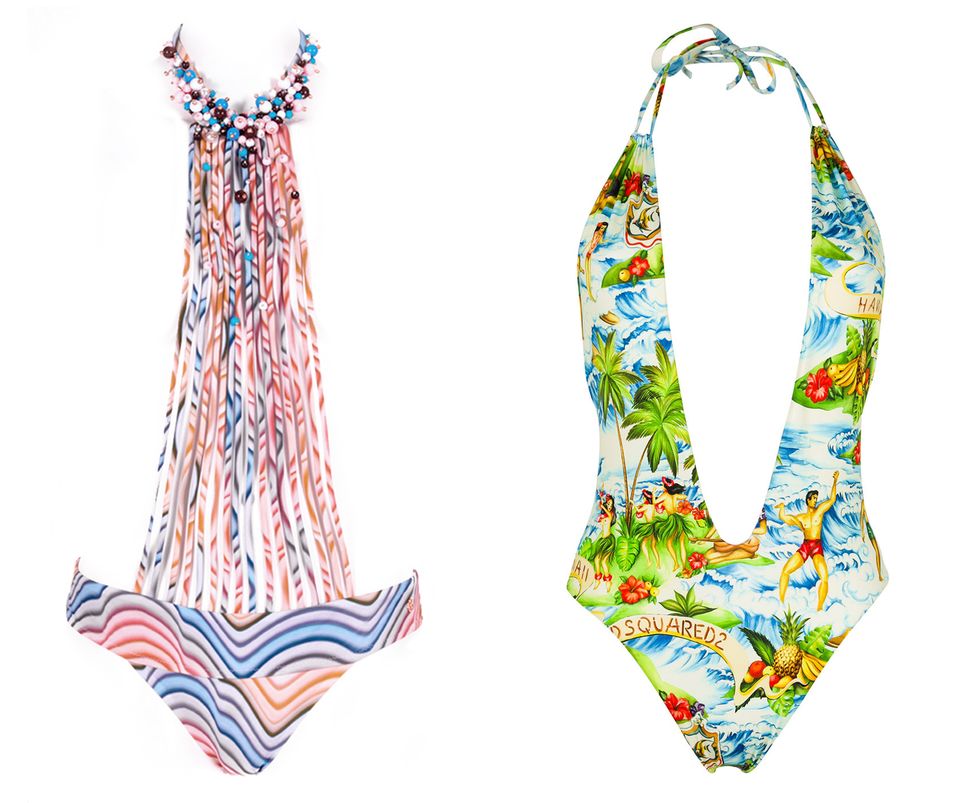 Guarda i costumi da bagno per l'estate 2018 e scopri i trend swimwear da seguire al volo per trasformarti nella dea del mare o della piscina.