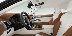 2019 BMW M850i coupe interior