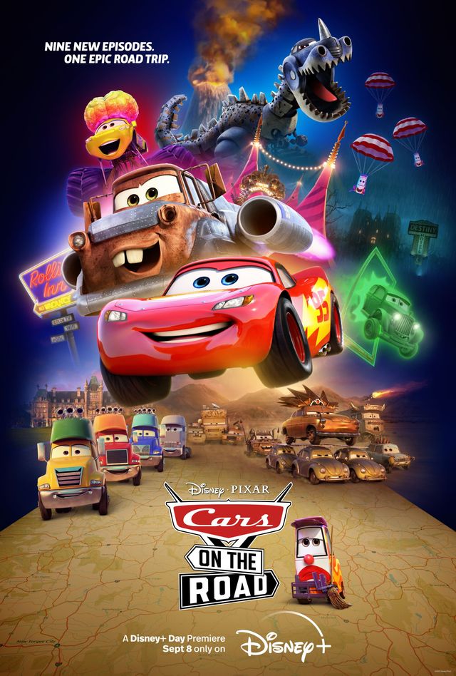 pixar debuts cars on the road series