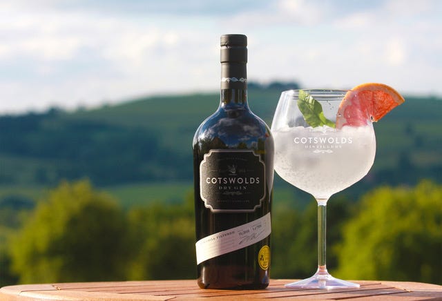Cloudy gin and tonic