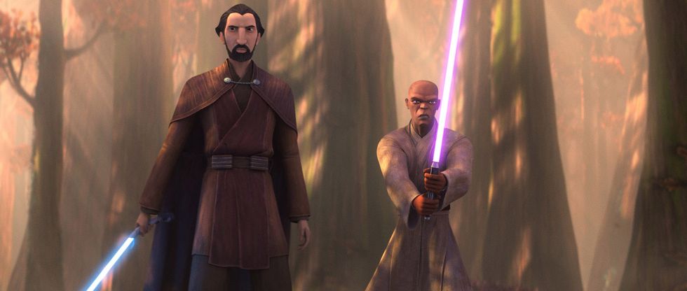 Obi-Wan Kenobi Qui-Gon Jinn Count Dooku Star Wars: Obi-Wan Clone Wars PNG,  Clipart