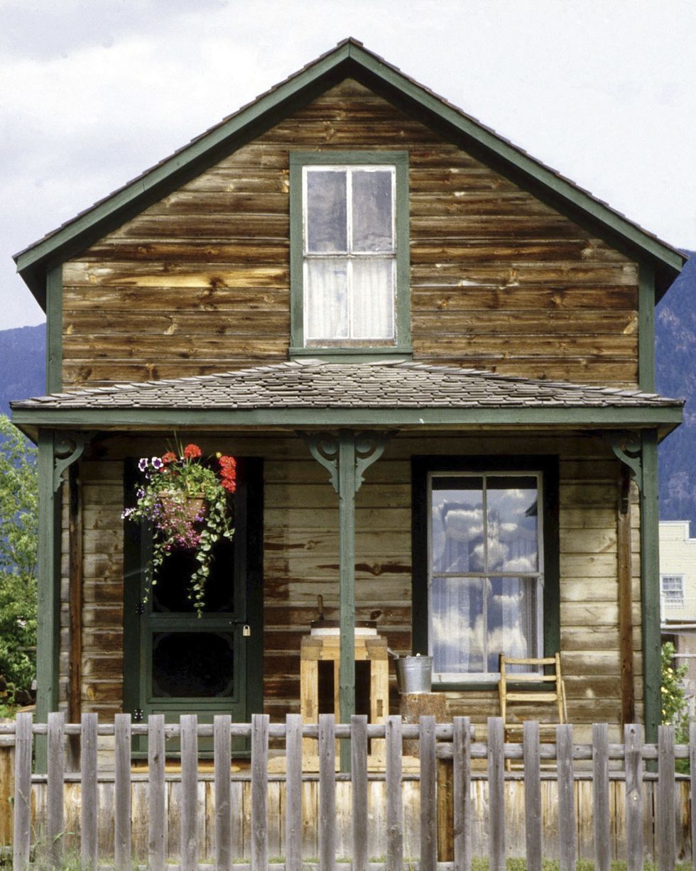 country shotgun style cabin