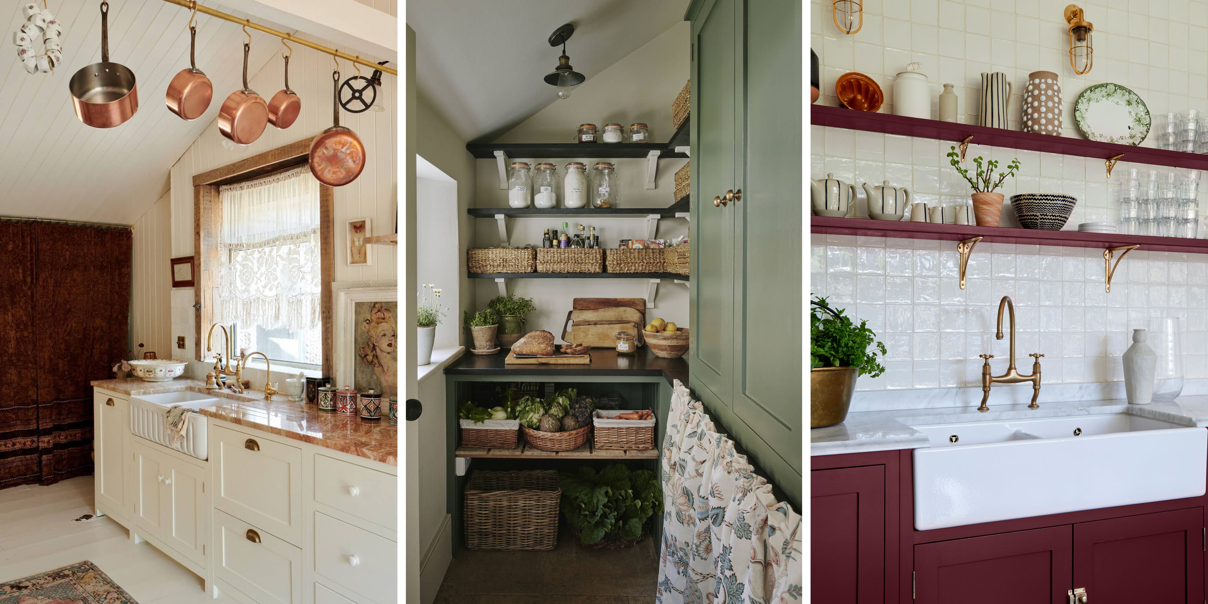 Country kitchen cabinets discount