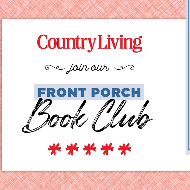 an image announcing the country living front porch book club