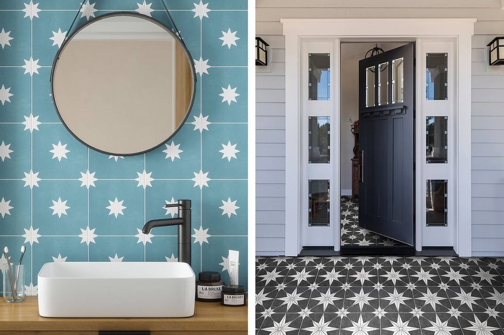 country living tiles at homebase