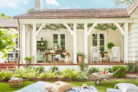 82 Best Front Porch Decorating Ideas - Plus Patio Decorating Tips
