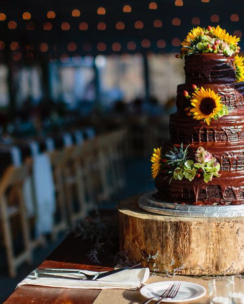 country wedding cake idea