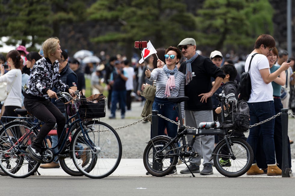 Turistas en Japón