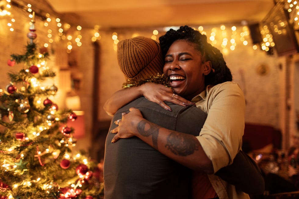 couple hugging