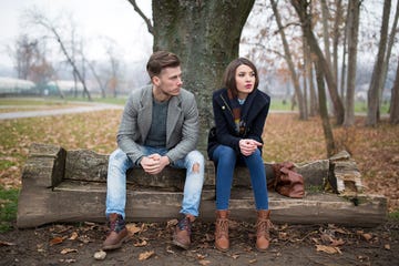 couple in park