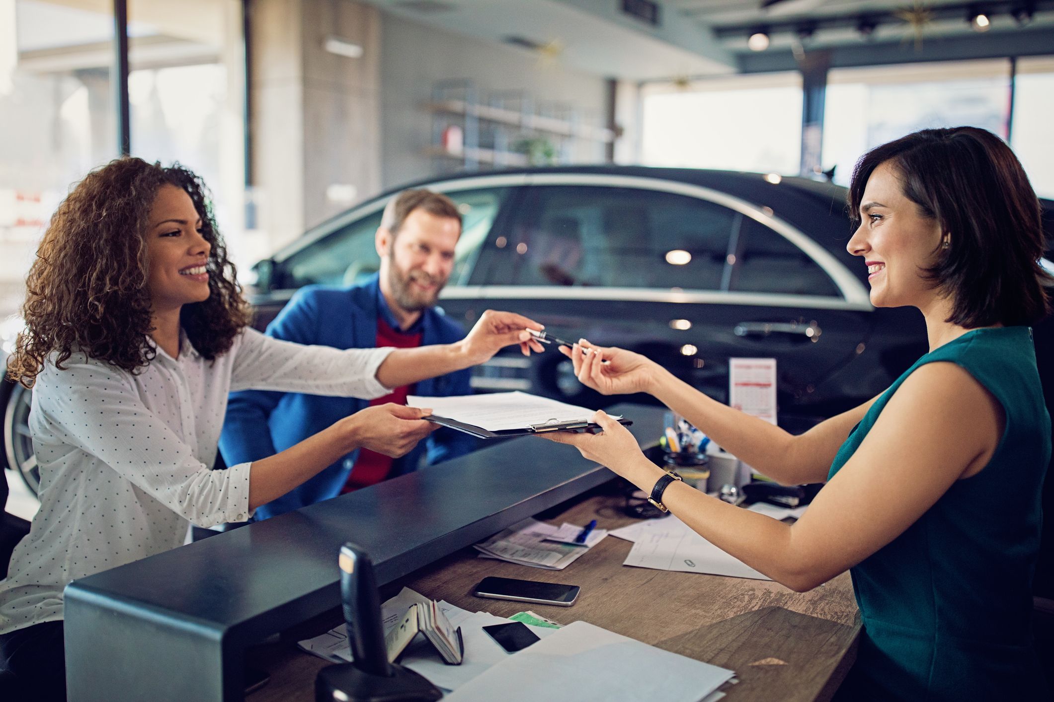 What must your credit score be to store buy a car