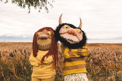 couples halloween costume where the wild things are