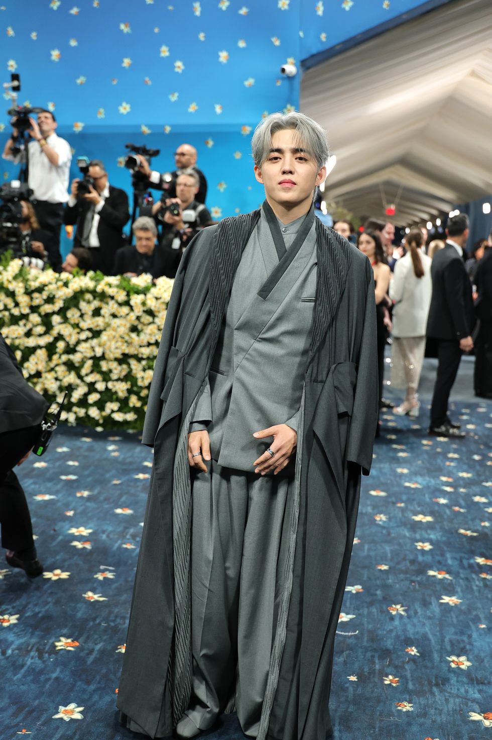 the 2025 met gala celebrating "superfine: tailoring black style" arrivals