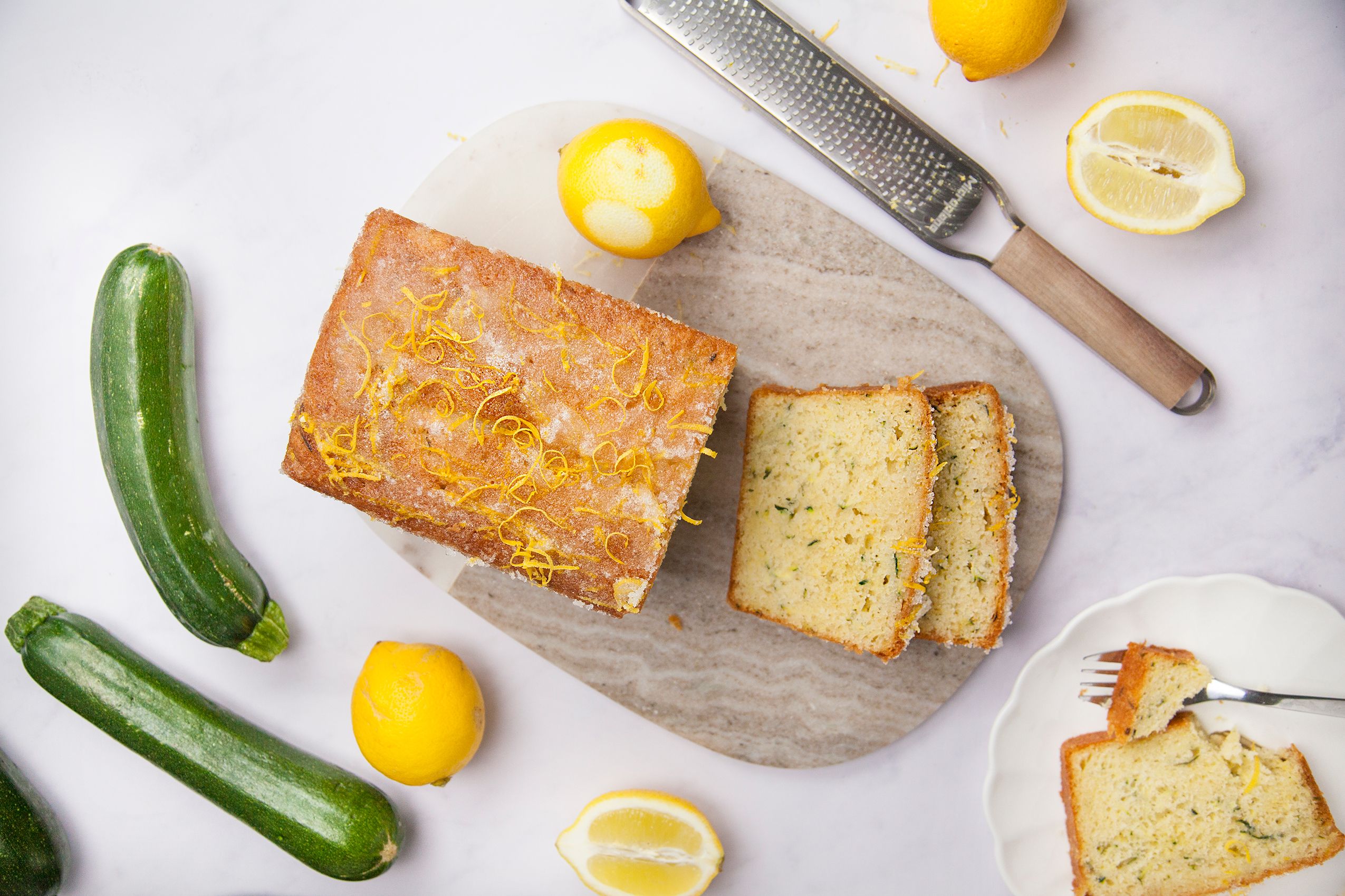 Lemon, Courgette & Thyme Celebration Cake Recipe | How to Make Lemon,  Courgette & Thyme Celebration Cake | Baking Mad