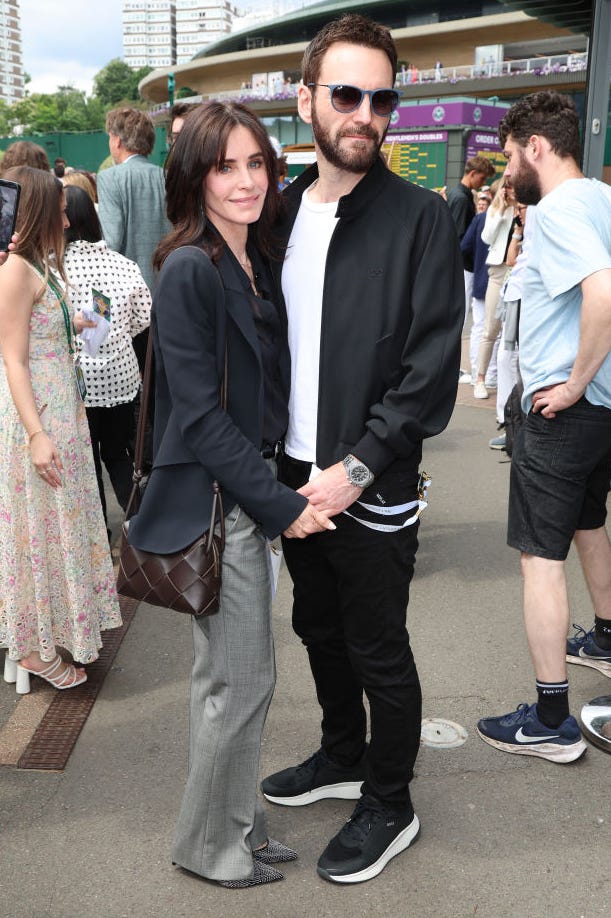Celebrity Sightings At Wimbledon 2024 - Day 14 celebrity sightings at wimbledon 2024 day 14